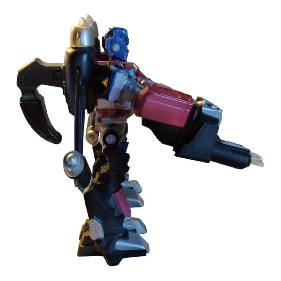 2008 TRANSFORMERS Mega Bots "OPTIMUS PRIME" - Picture 4 of 5